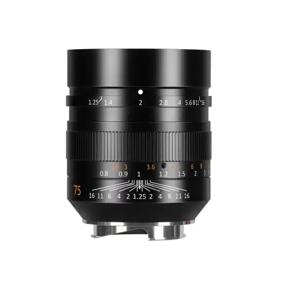 �߹����Ƴ� 75mm f/1.25 Mark II ȫ�����ֶ��Խ���ͷ�������⿨ M ����