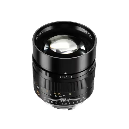 �߹����Ƴ� 75mm f/1.25 Mark II ȫ�����ֶ��Խ���ͷ�������⿨ M ����