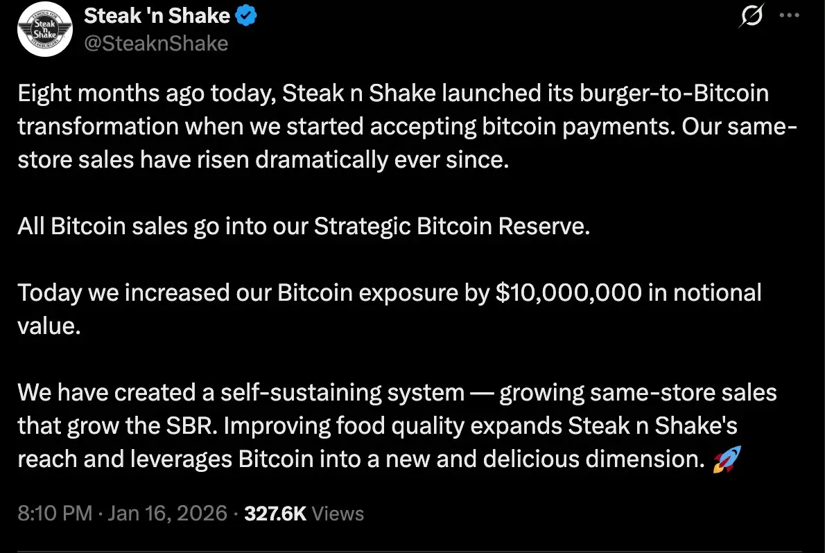 Steak 'n Shake���رҴ�����ֵǧ����Ԫ���ƶ����۶�����