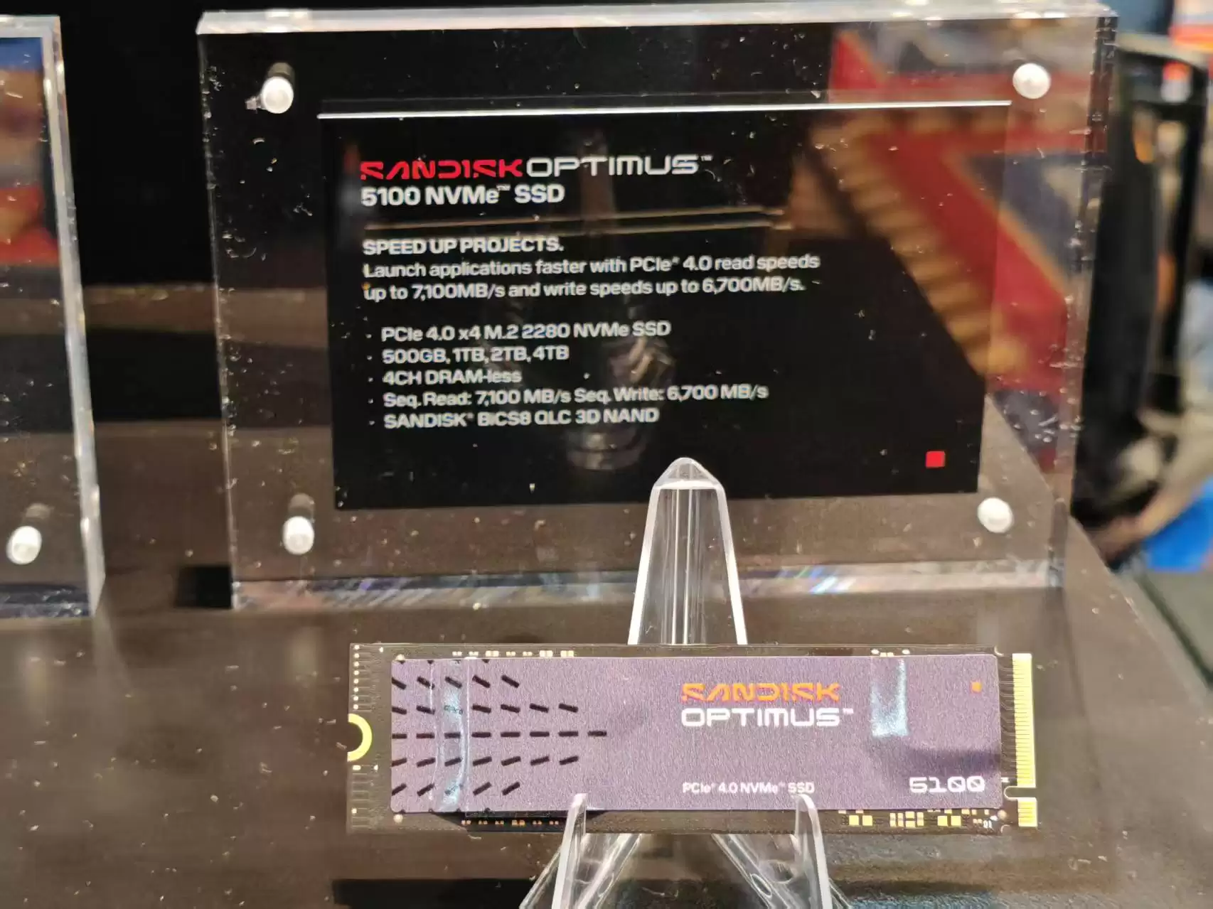 �����漼�������洢���� CES 2026���Ϲ���SANDISK Optimus��ƷƷ��