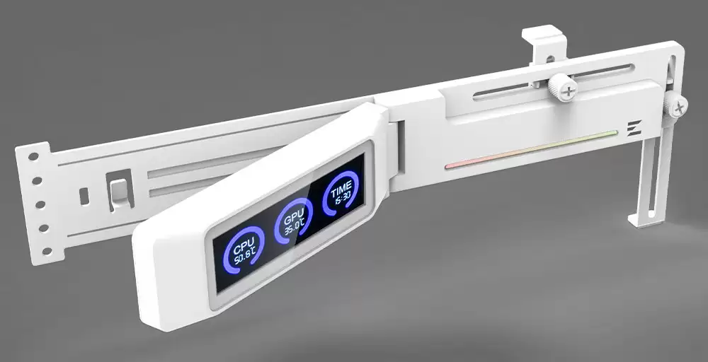 zalman ˼���Ƴ� ZM-VS3 DS �Կ�֧�ܣ��䱸�¶ȡ�ʱ��������