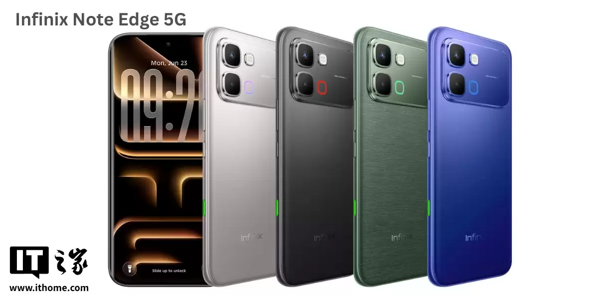 �����Ƴ� Infinix Note Edge �ֻ������� 7100 оƬ��6.78 Ӣ�� 1.5K ������