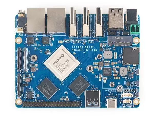 ���Ƶ��ӷ���NanoPC-T6 Plus��RK3588�ӳ֣�֧��LPDDR5���ӿ���չ