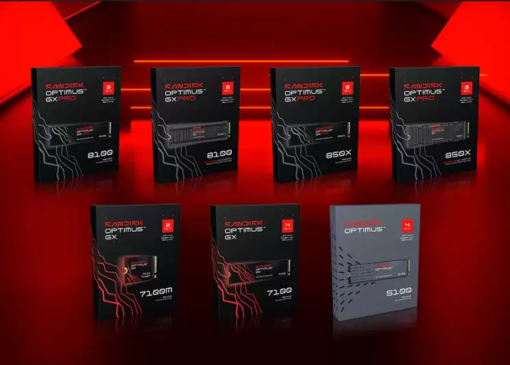 �����漼�������洢���� CES 2026���Ϲ���SANDISK Optimus��ƷƷ��