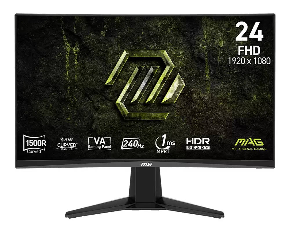 ΢���Ƴ�С�ߴ����� VA ��ʾ�� MAG 245C X24��23.6" FHD 240Hz 1500R