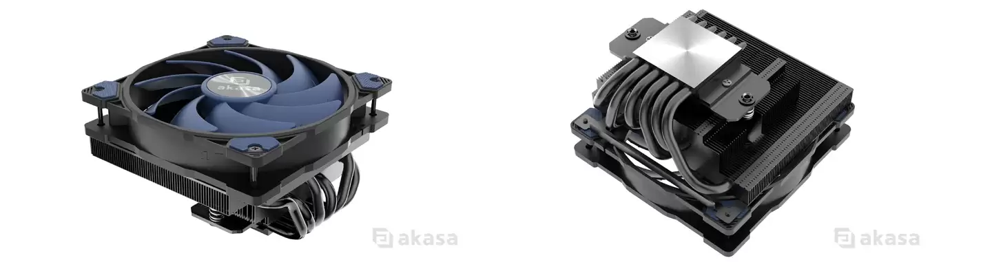 Akasa �Ƴ�������ѹʽ����ɢ������Ʒ��67.2~77.6mm������ 165W TDP ����