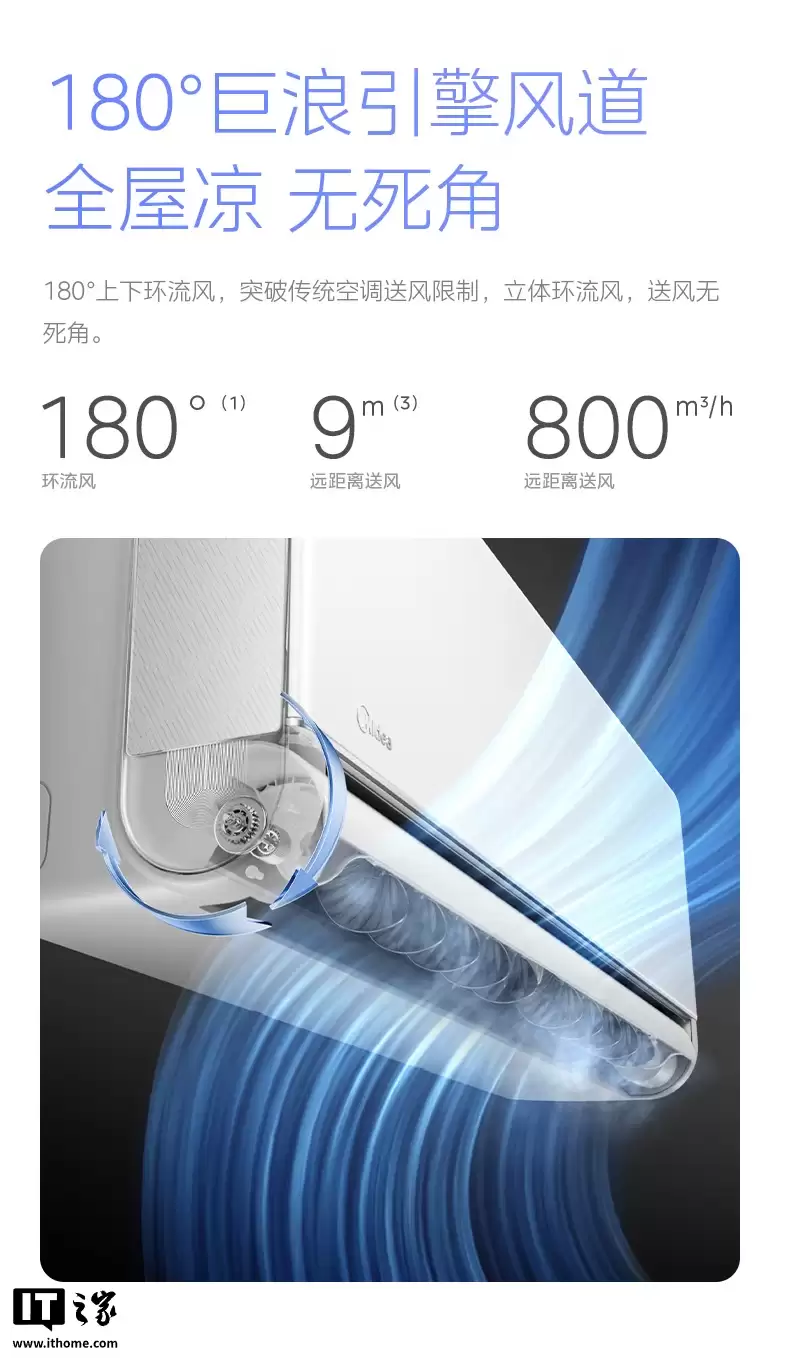 美的空界 M5 空调开售:国补后到手价 2499 元,搭载海思芯片、支持鸿蒙互联 美的空界 M5 空调开售:国补后到手价 2499 元,搭载海思芯片、支持鸿蒙互联