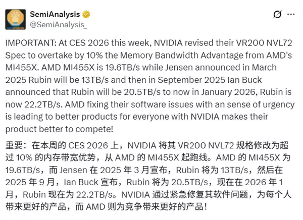 NVIDIA�����Ż�Vera RubinоƬӦ��AMD����