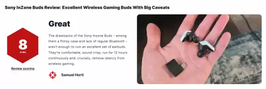 ����InZone Buds��Ϸ������8�ֺ���