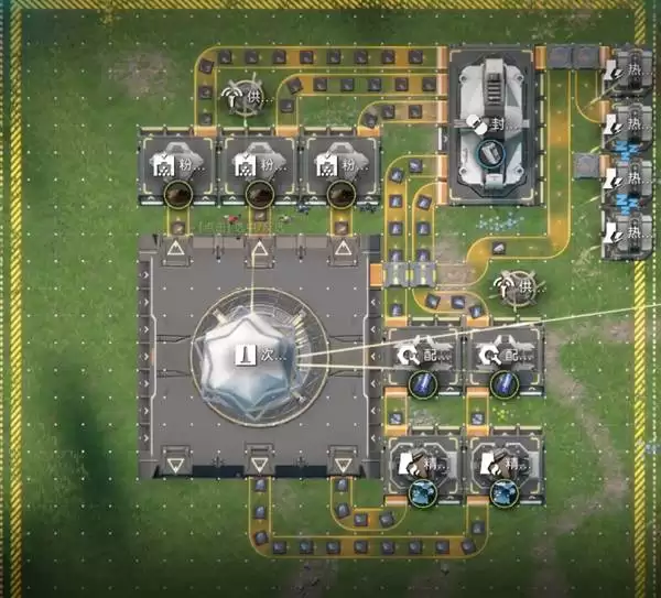 明日方舟终末地新手前期工业过渡蓝图分享 明日方舟终末地新手前期工业过渡蓝图分享