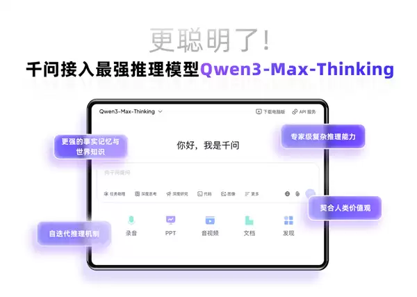 ���﷢�����ڲ���Qwen3-Max-Thinking����ģ�ͣ�ǧ��ȫ������