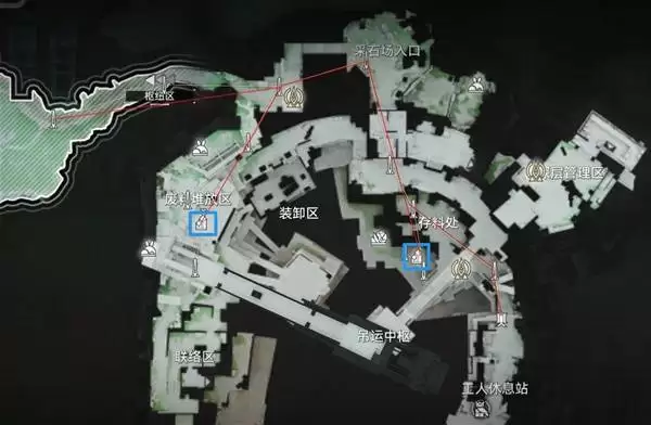 ���շ�����ĩ�ع���ȫ��ͼ�����ߵ�λ�ο� ����ͼ�м����ڷ�λ���Ƽ�