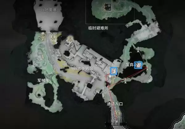 ���շ�����ĩ�ع���ȫ��ͼ�����ߵ�λ�ο� ����ͼ�м����ڷ�λ���Ƽ�