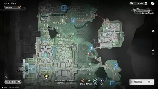 ���շ�����ĩ�ع���ȫ��ͼ�����ߵ�λ�ο� ����ͼ�м����ڷ�λ���Ƽ�