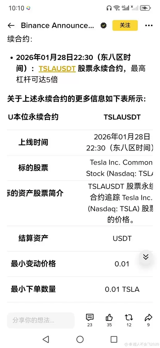 �Ұ�������˹��TSLA������Լ������ʱ�������ֲ���ָ��