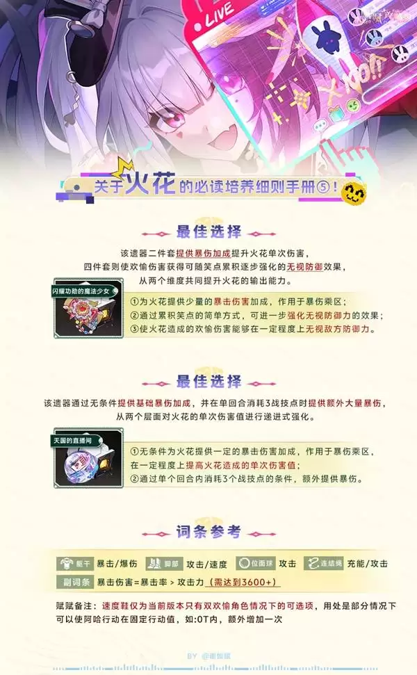 崩坏星穹铁道火花全方面培养攻略 火花机制解析与出装配队指南 崩坏星穹铁道火花全方面培养攻略 火花机制解析与出装配队指南