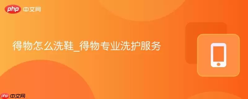 得物怎么洗鞋_得物专业洗护服务 得物怎么洗鞋_得物专业洗护服务