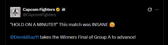 燃尽了!街霸6“小孩”曾卓君再现神级比赛 精彩绝伦 燃尽了!街霸6“小孩”曾卓君再现神级比赛 精彩绝伦