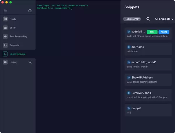 《termius》使用教程 《termius》使用教程