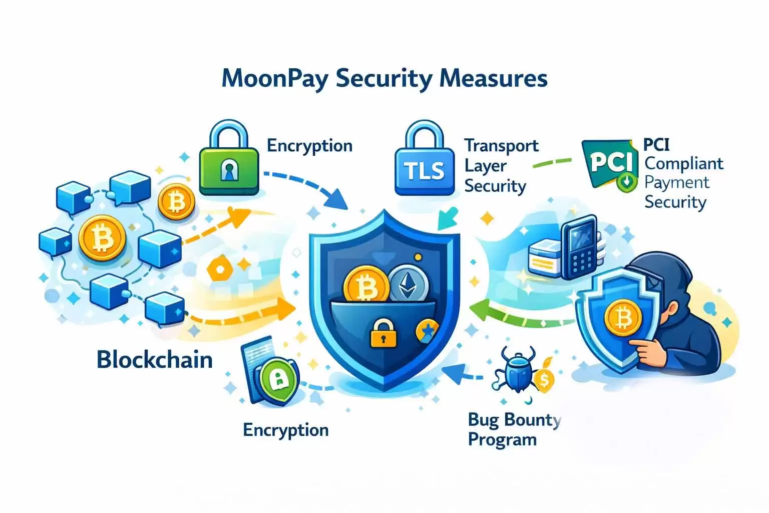 MoonPay��ʲô����ȫ�𣿹���ԭ�������úͿɿ���ָ��