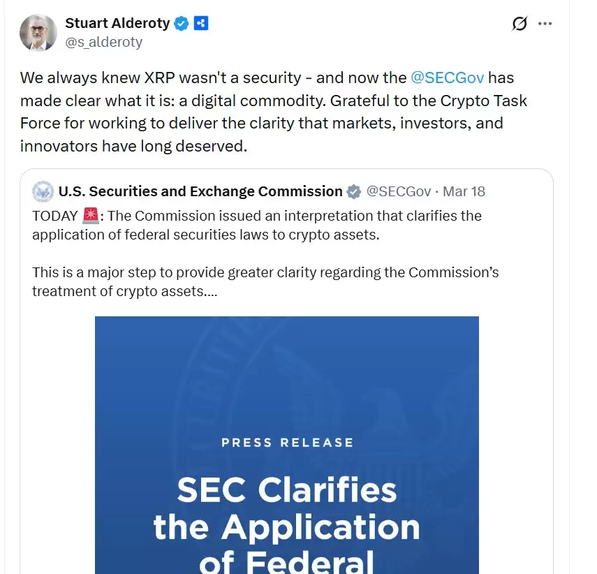 Evernorth��SEC���𲨱ң�XRP�����񱨸棬ı��˹��˹�Ʊ����