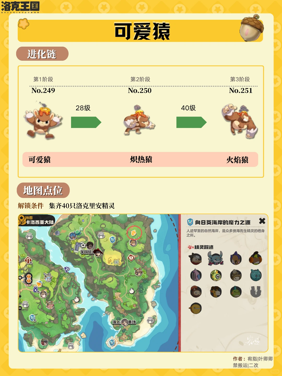 洛克王国世界可爱猿果实怎么获得_洛克王国世界可爱猿果实获取攻略 洛克王国世界可爱猿果实怎么获得_洛克王国世界可爱猿果实获取攻略