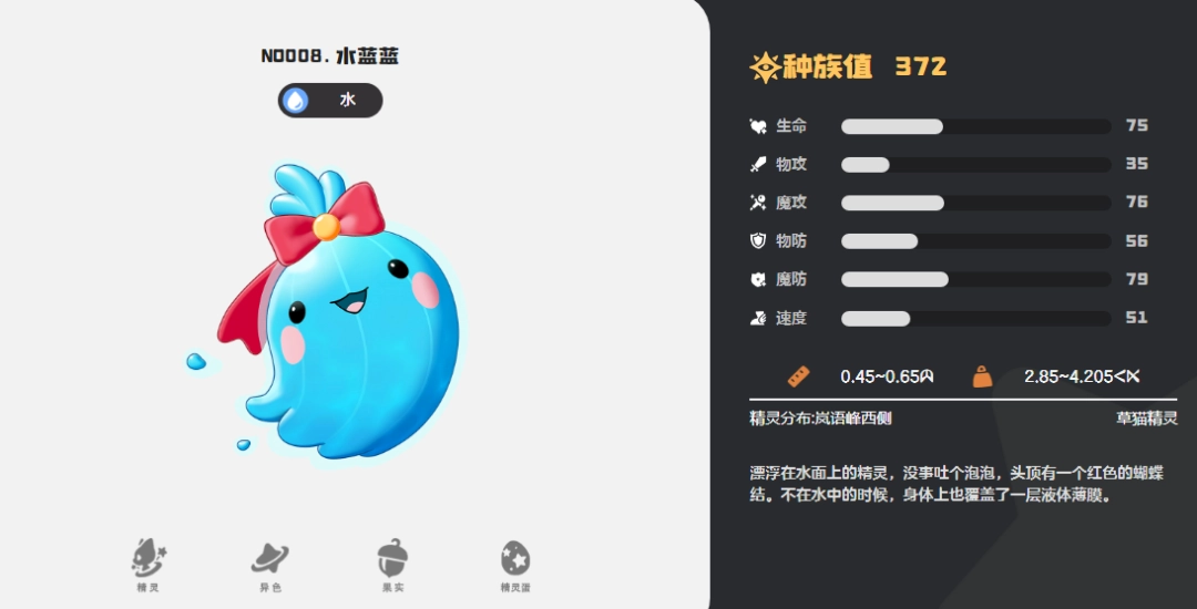 洛克王国世界水蓝蓝图鉴 洛克王国世界水蓝蓝图鉴