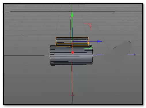 c4d��ô����а��۵�Բ��ģ��