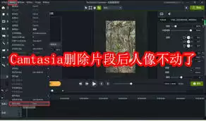 Camtasia删除片段后人像为何不动了-Camtasia删除片段后人像不动的原因 Camtasia删除片段后人像为何不动了-Camtasia删除片段后人像不动的原因