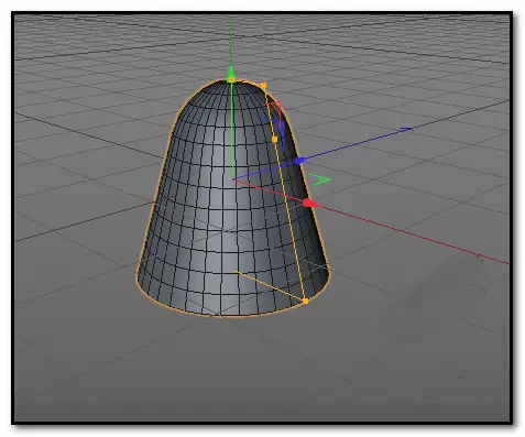 C4D��ô��Բ׶������ײ���ĥԲ��