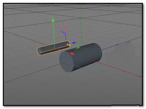 c4d��ô����а��۵�Բ��ģ��
