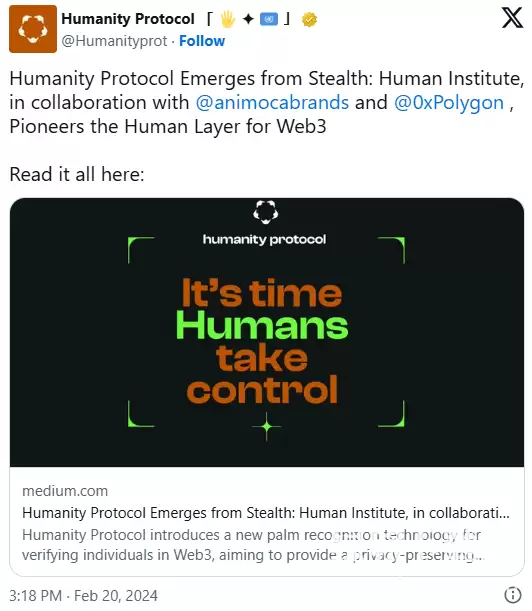 Humanity�������Polygon�Ƴ�������֤��H���к����ã�