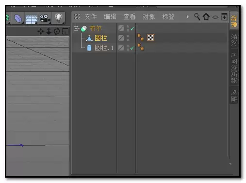 c4d��ô����а��۵�Բ��ģ��