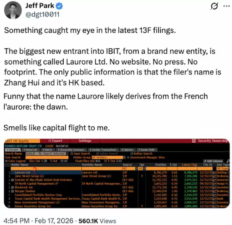 ���رң�BTC��ETF�ʽ�����1.05��,����IBIT�����������ע