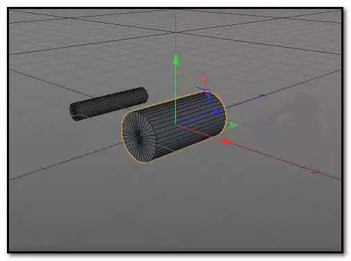 c4d��ô����а��۵�Բ��ģ��