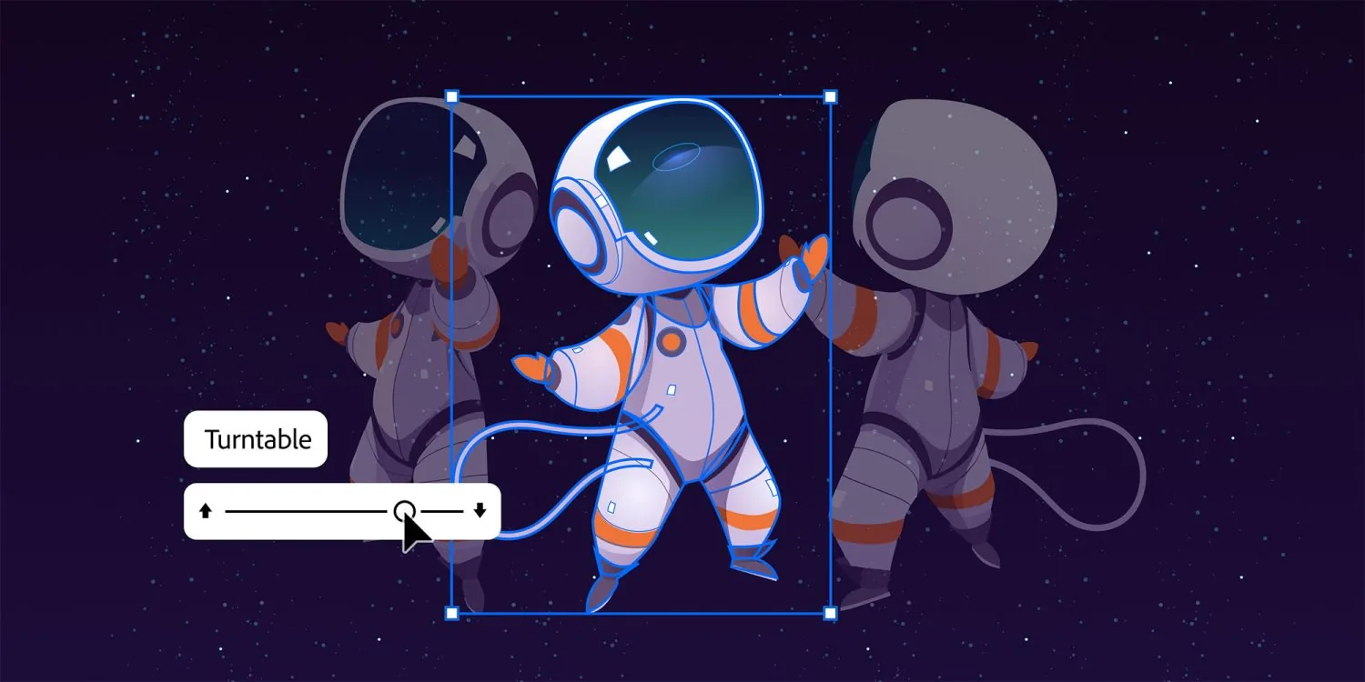 Adobe Illustrator ���� Turntable������ʸ��ͼ���Զ����� 74 ����ά�ӽ�