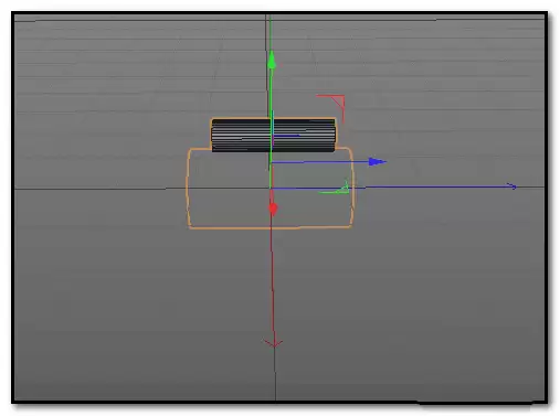 c4d��ô����а��۵�Բ��ģ��