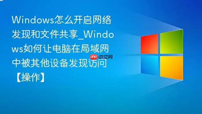 Windows怎么开启网络发现和文件共享_Windows如何让电脑在局域网中被其他设备发现访问【操作】 Windows怎么开启网络发现和文件共享_Windows如何让电脑在局域网中被其他设备发现访问【操作】