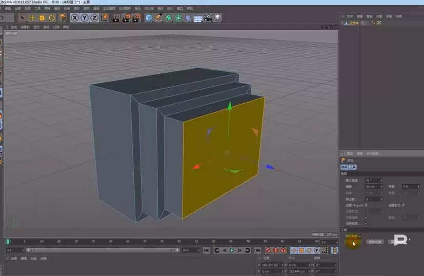 C4D��ôʹ�ü�ѹ���ڲ���ѹ��ģ