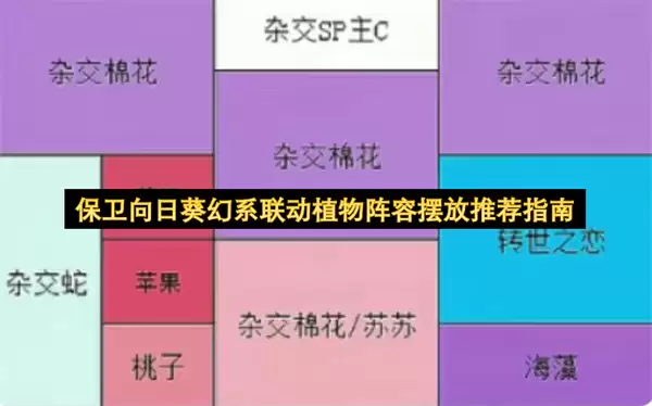 保卫向日葵幻系联动植物阵容摆放推荐指南 保卫向日葵幻系联动植物阵容摆放推荐指南
