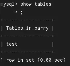 ��linux��ʹ��mysql����