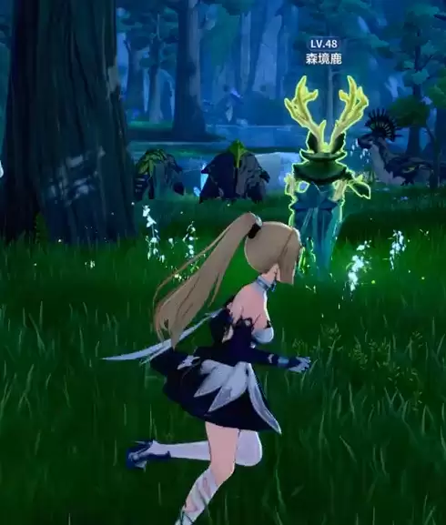 ����ɫ��ԭ����ҥ��ɭ��¹����