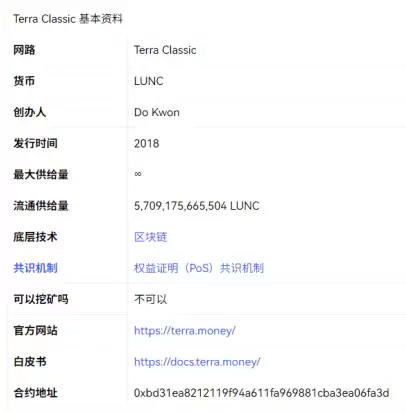 lunc����ô�������� lunc��������Ϣ