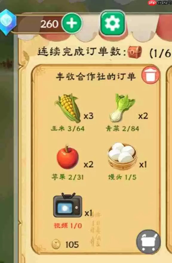 拾光小院完成订单方法 拾光小院完成订单方法