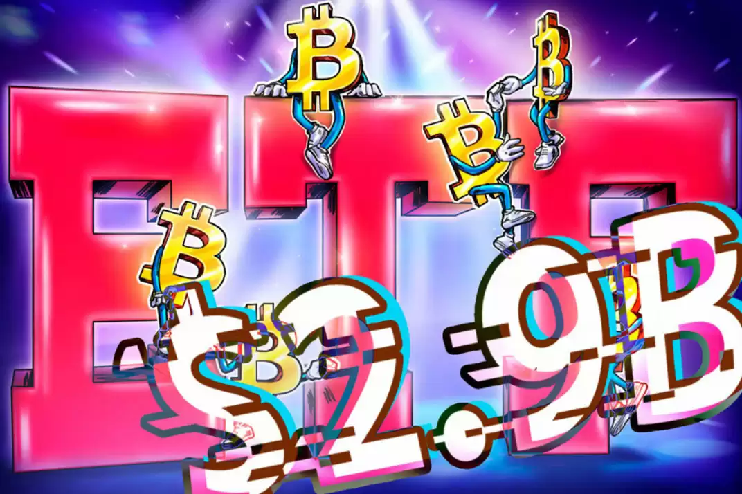 ���ر��ֻ�ETF�ʽ������ܶ��29����Ԫ,BTC�۸����2026���µͽ��