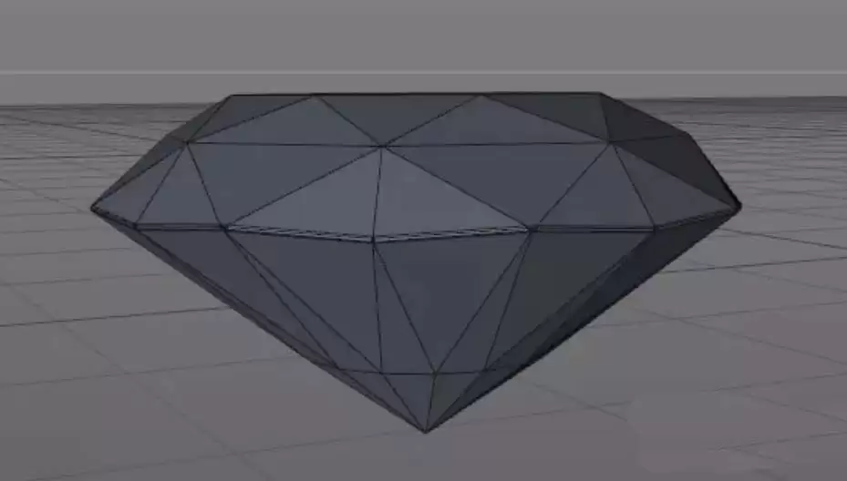 C4D怎么建模三维立体的钻石 C4D怎么建模三维立体的钻石