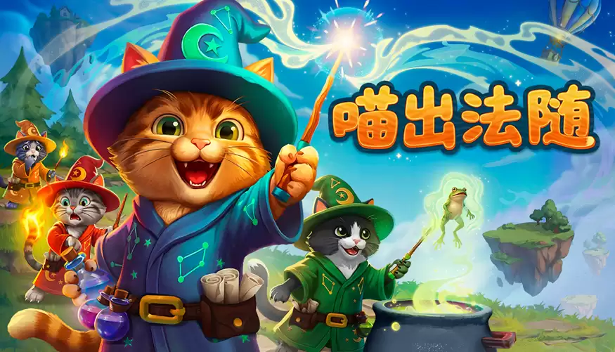 声控魔法喵来了!多人合作新游《喵出法随》公开测试招募现已开启! 声控魔法喵来了!多人合作新游《喵出法随》公开测试招募现已开启!