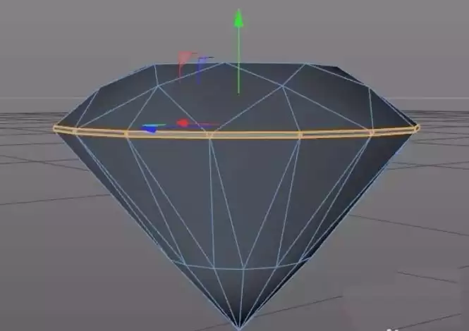 C4D怎么建模三维立体的钻石 C4D怎么建模三维立体的钻石