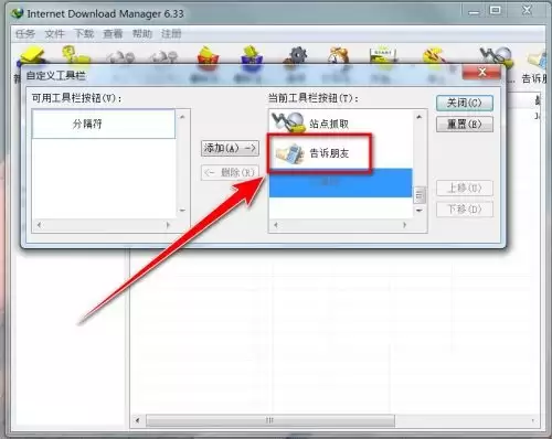 IDM��������ôɾ���������ϵİ�ť