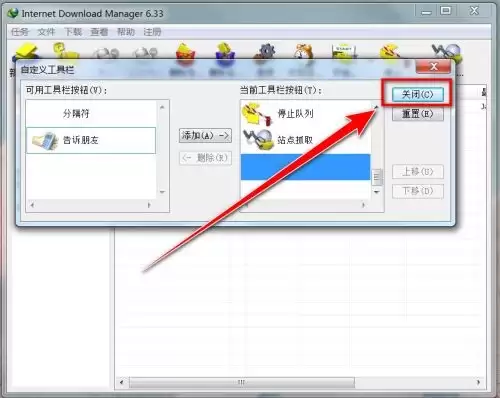 IDM��������ôɾ���������ϵİ�ť